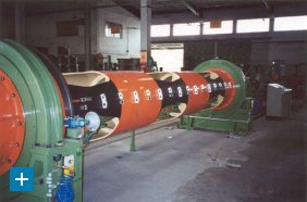 Tubular stranding line